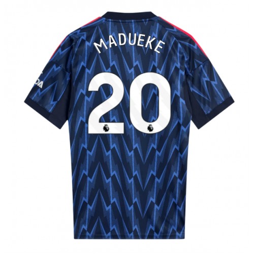 Stroje piłkarskie Arsenal Noni Madueke #20 Koszulka Wyjazdowej 2025-26 Krótki Rękaw